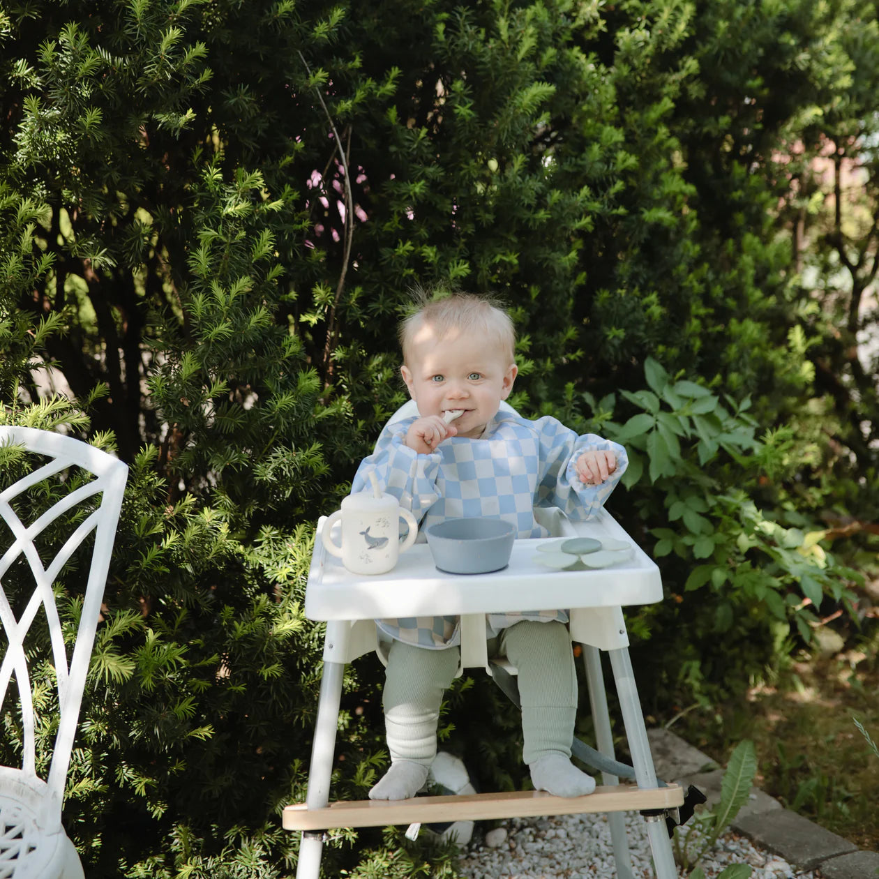 First Feeding Baby Spoons Powder Blue