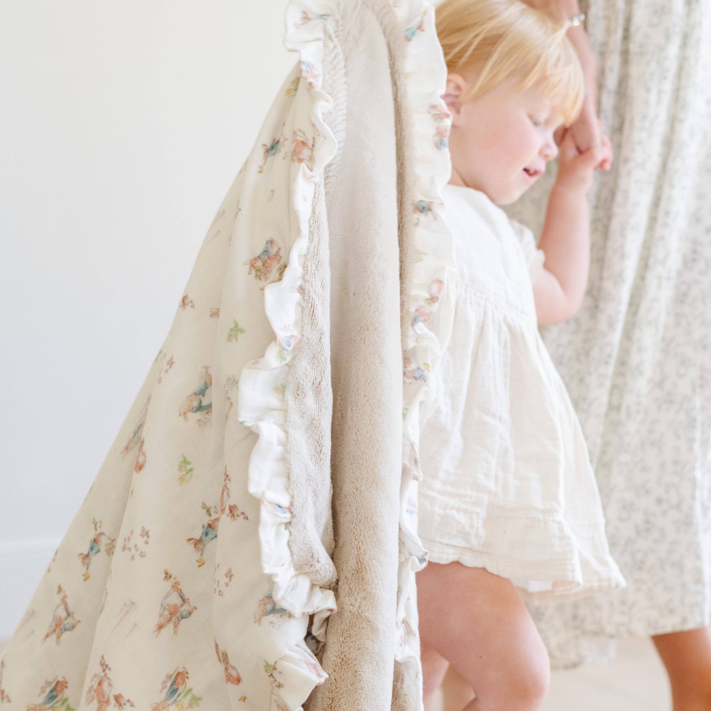 PETER RABBIT™ BAMBOO RAYON MUSLIN/LUSH BLANKETS