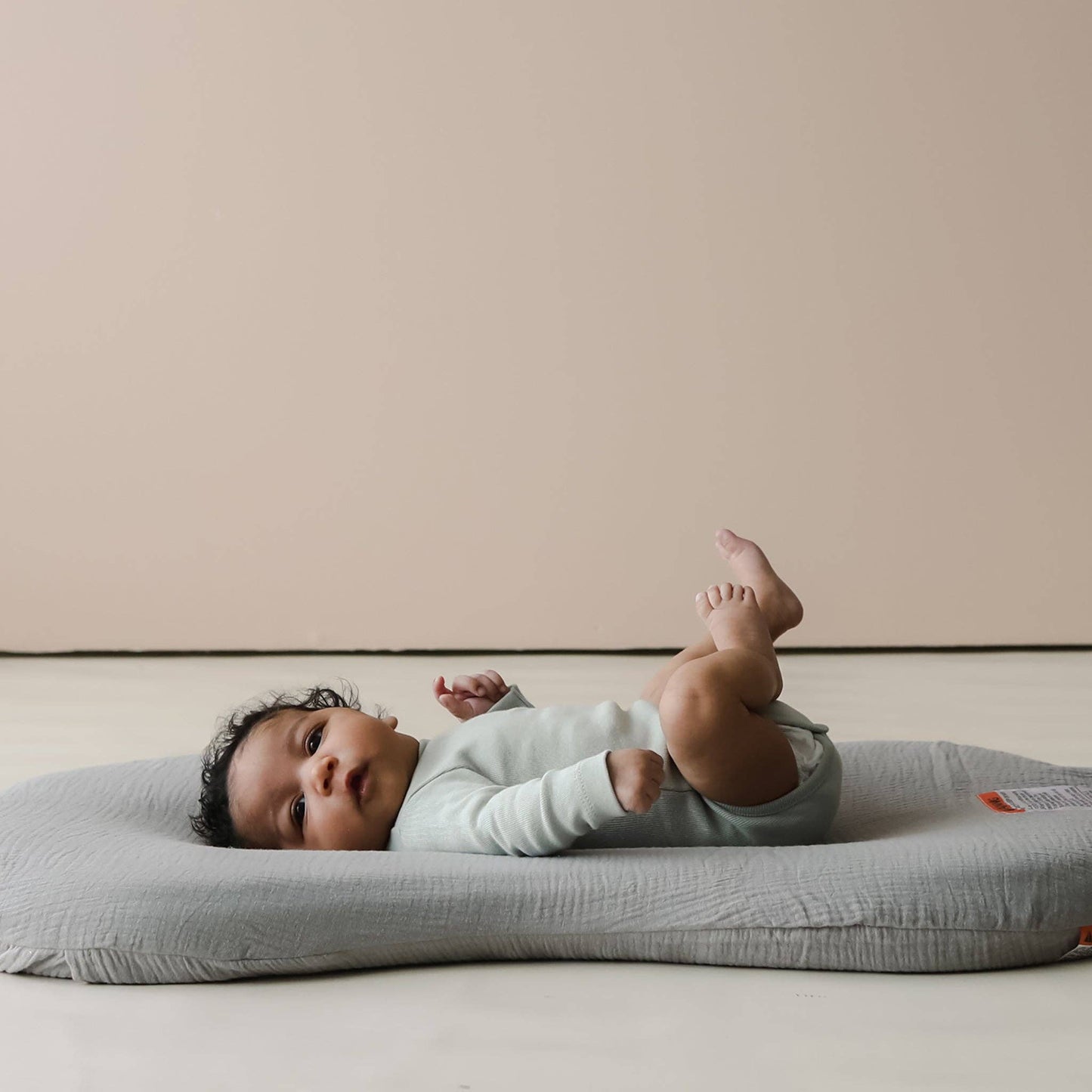 Lounger Curve Muslin Cover | Stone