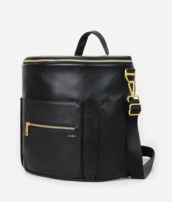 The Original Diaper Bag - Premium Faux Leather Backpack