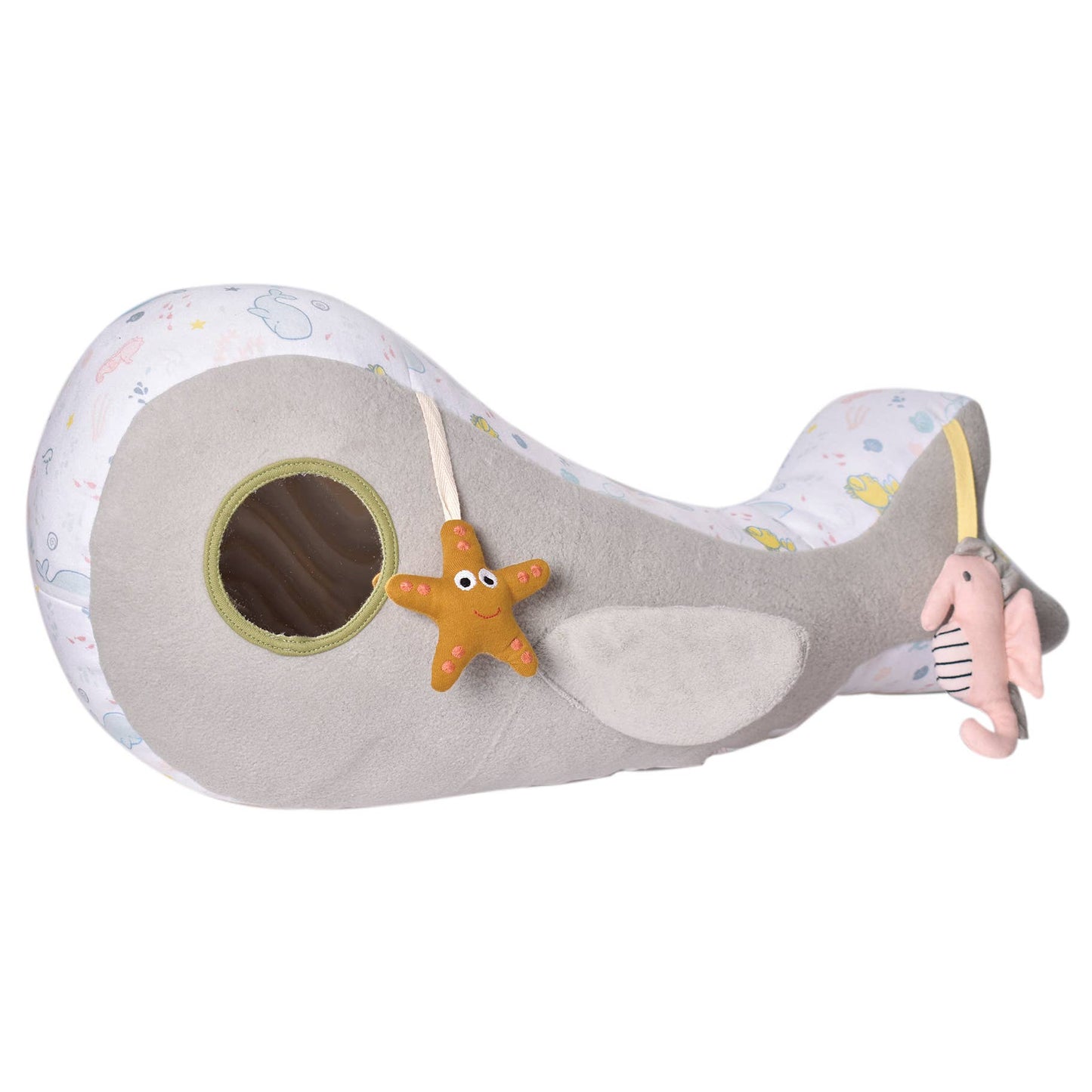 Tummy Time Organic Ocean Buddy Whale