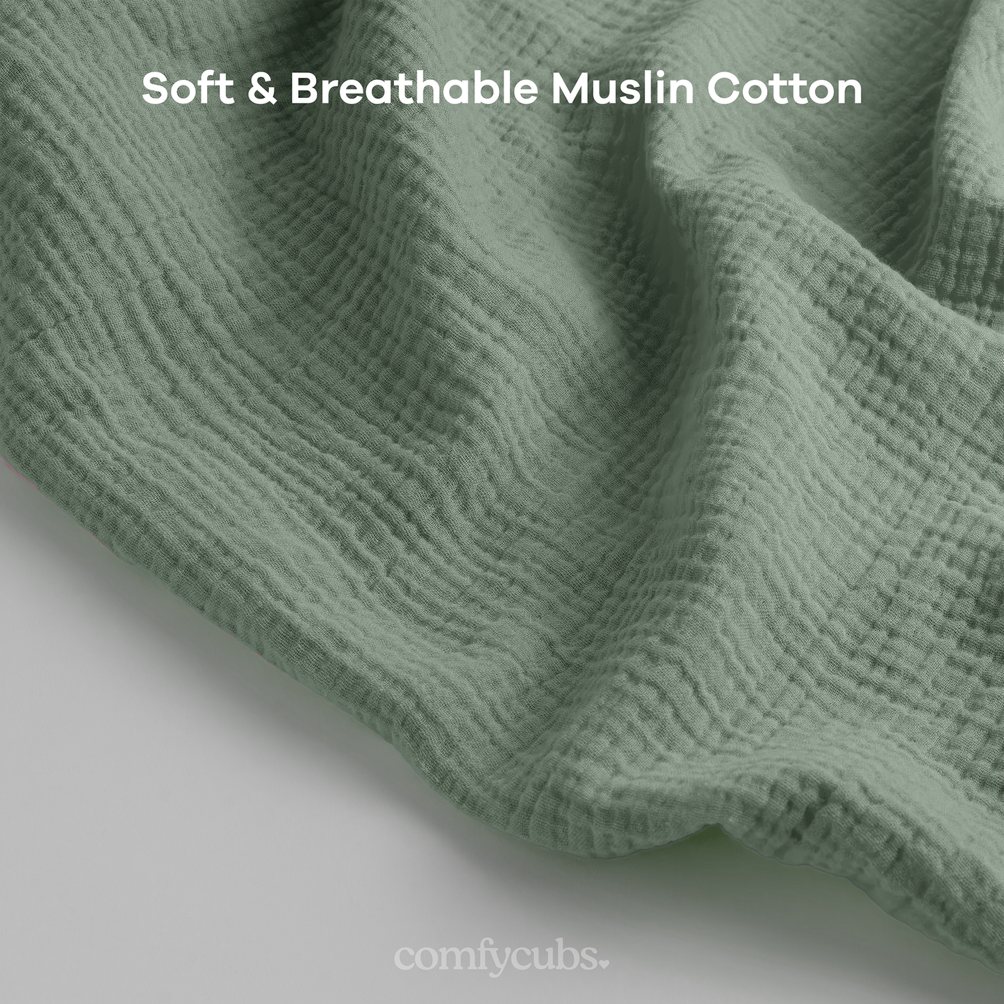 Muslin Nursing Cover for Baby Breastfeeding by Comfy Cubs