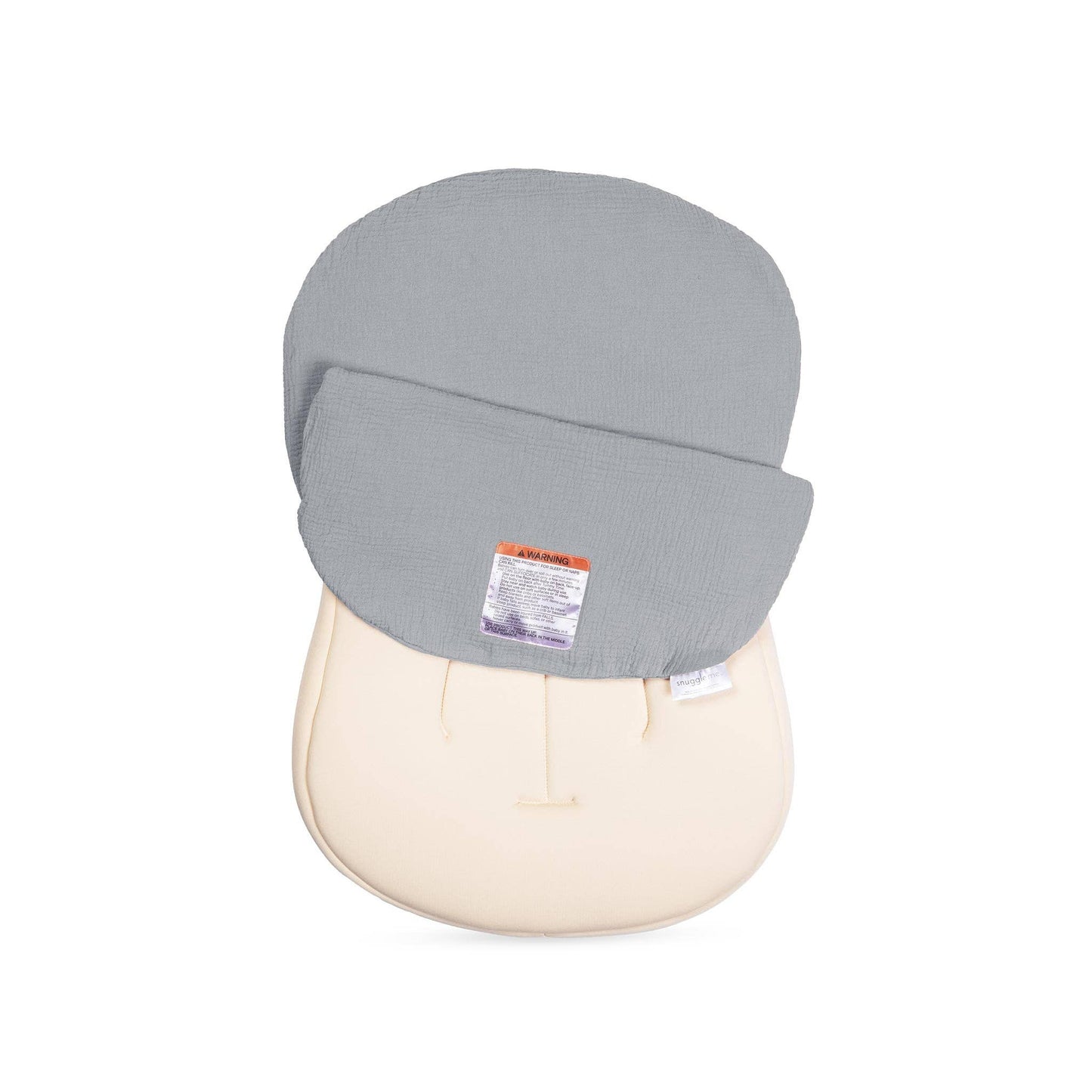 Lounger Curve Muslin Cover | Stone