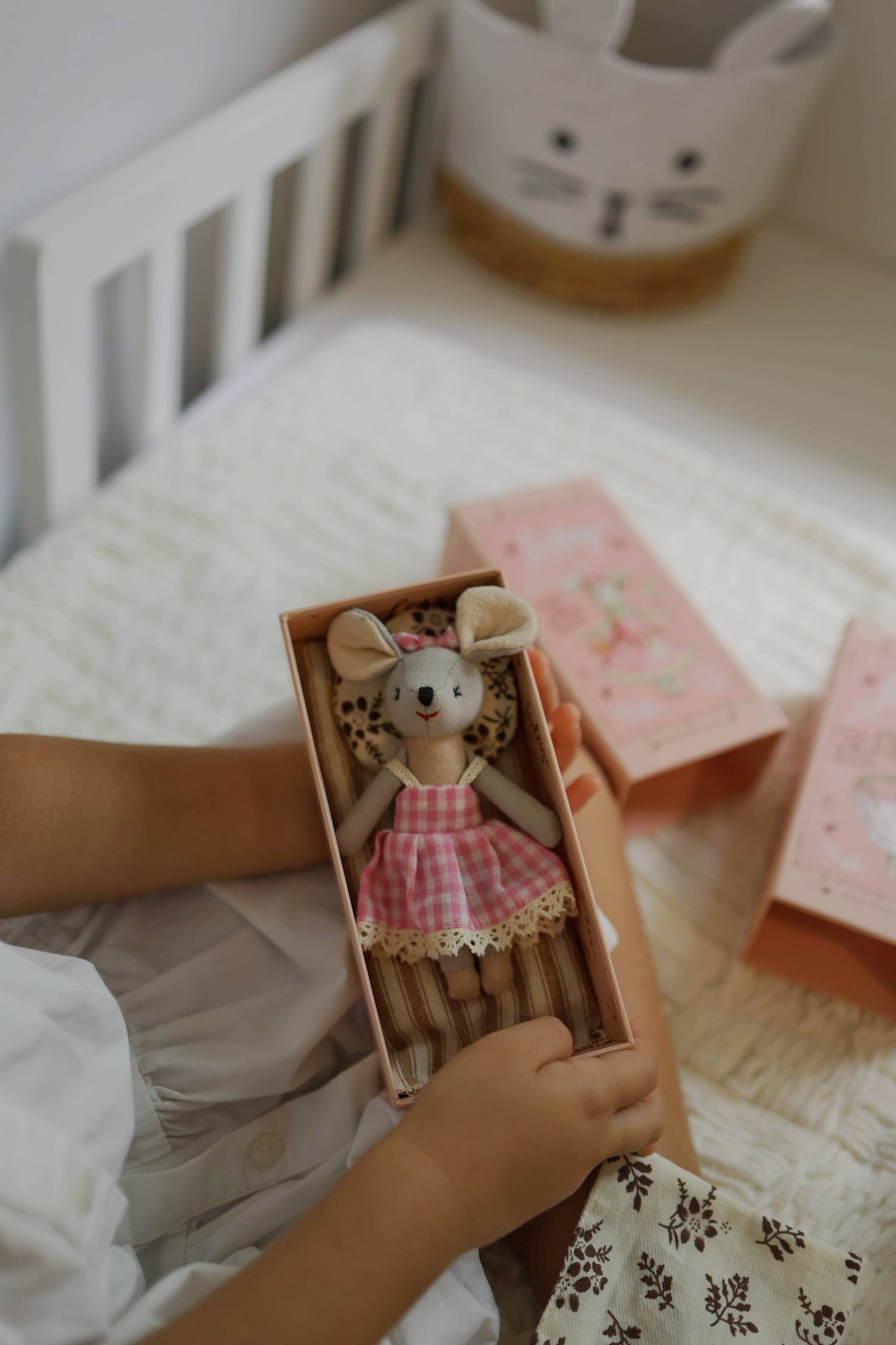 Levlovs Mouse Lulu in a Box with the Bedding Summer Gift
