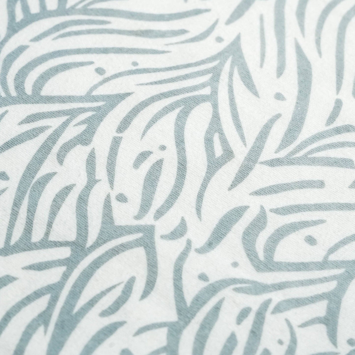 Organic Swaddle Blanket & Hat Set - Waves