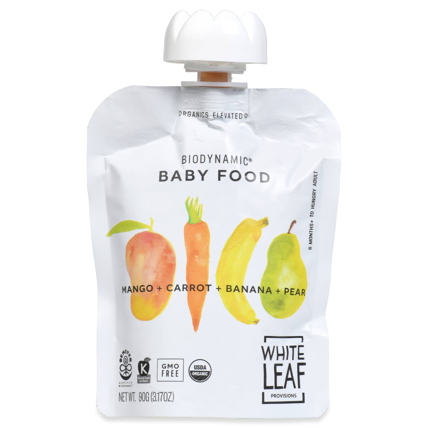 Organic Mango+Carrot+Banana+Pear Puree