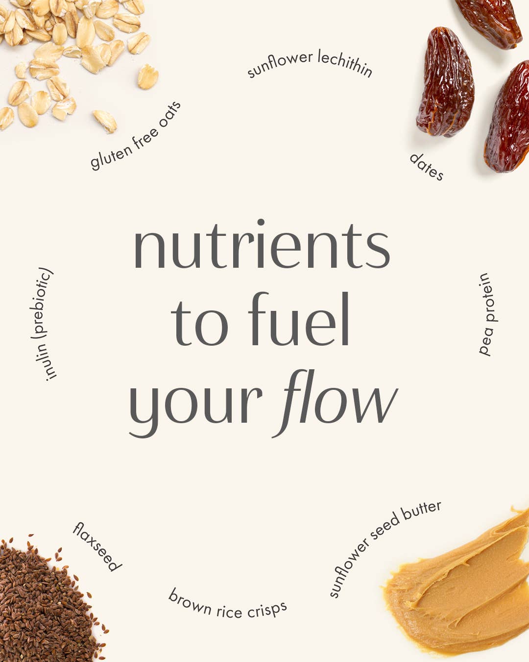 Lactation Cookies (Free from Gluten, Soy, Dairy-5g sugar)