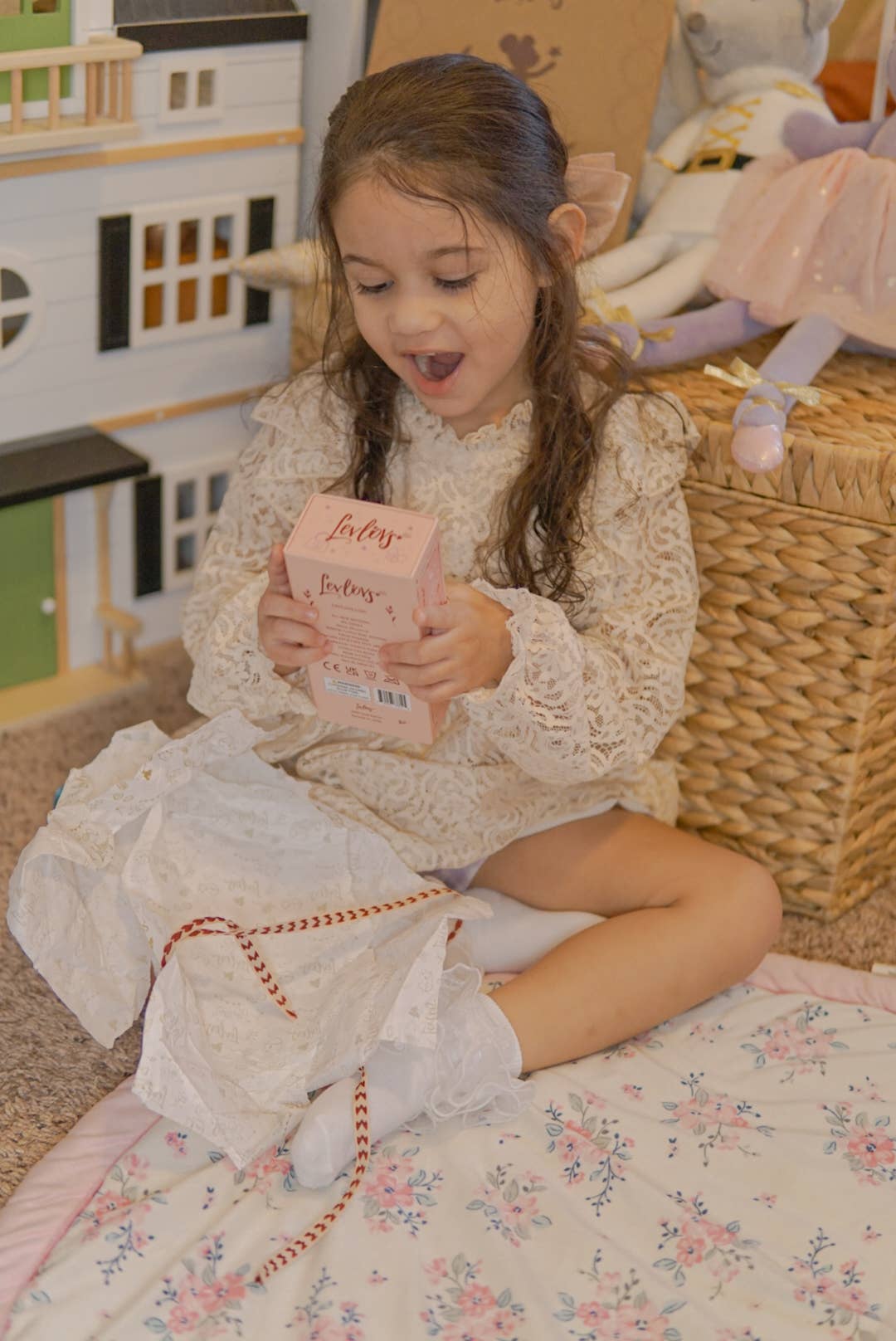 Levlovs Mouse Lulu in a Box with the Bedding Summer Gift