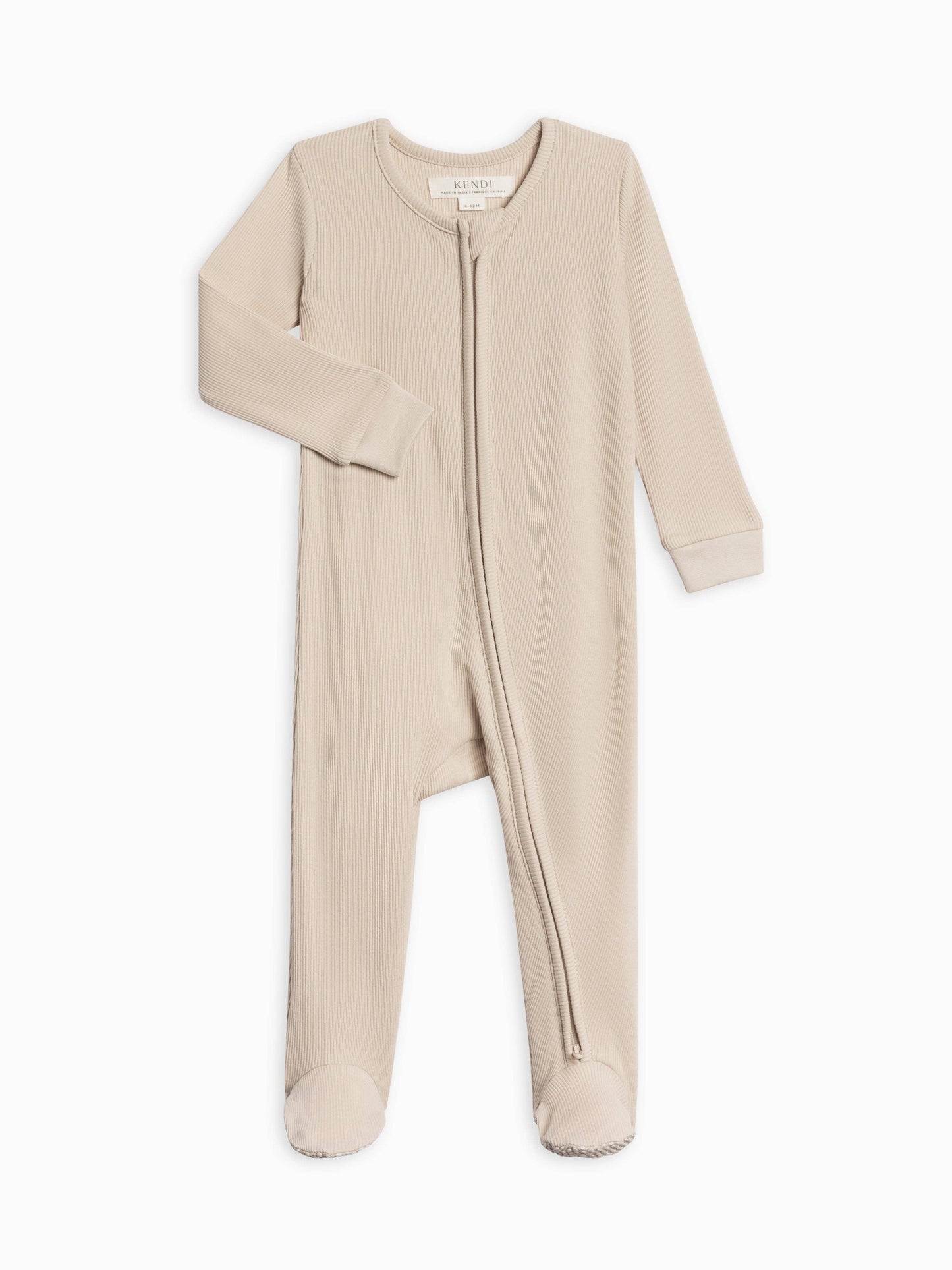 Kit Ribbed Zipper Sleeper