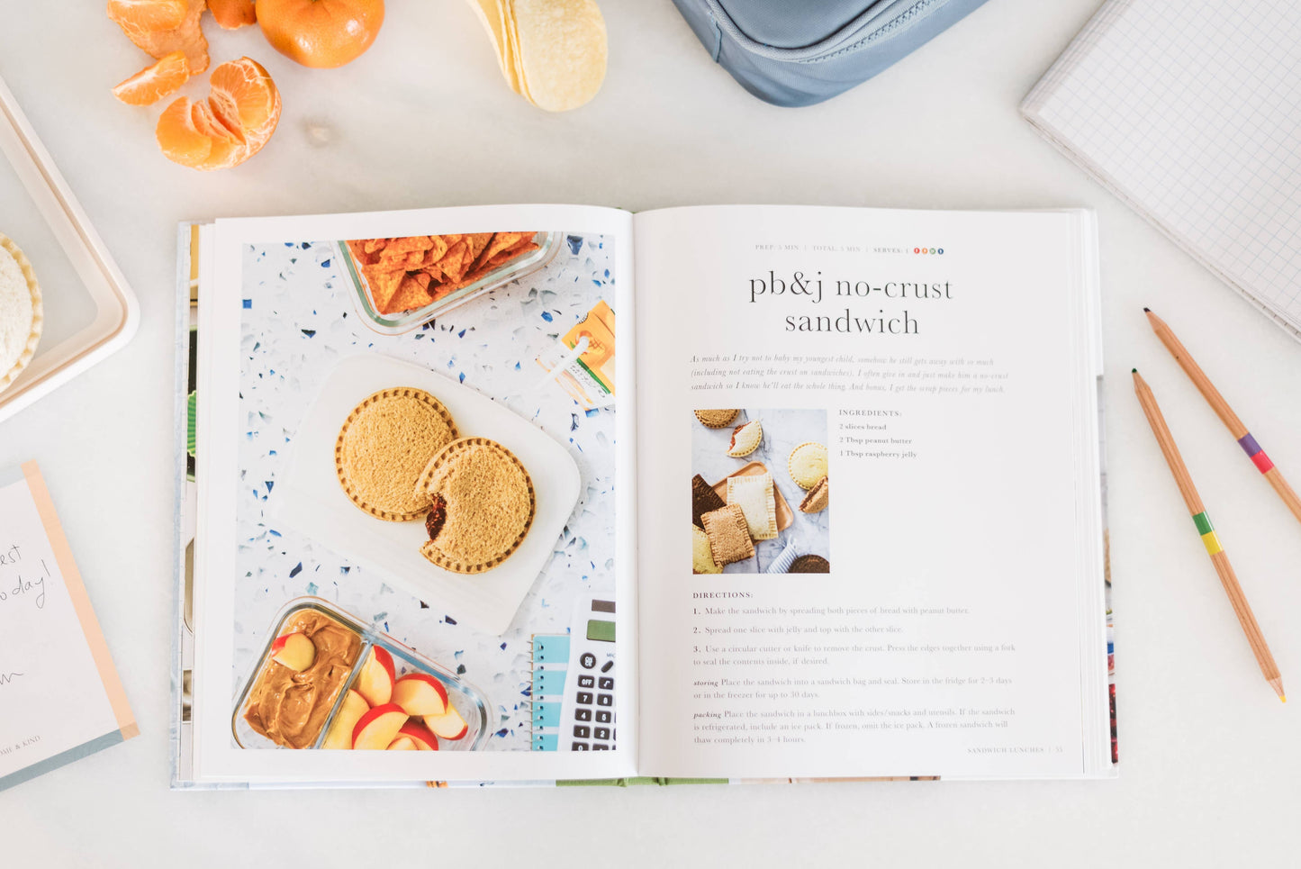 A Guide to School Lunches Cookbook