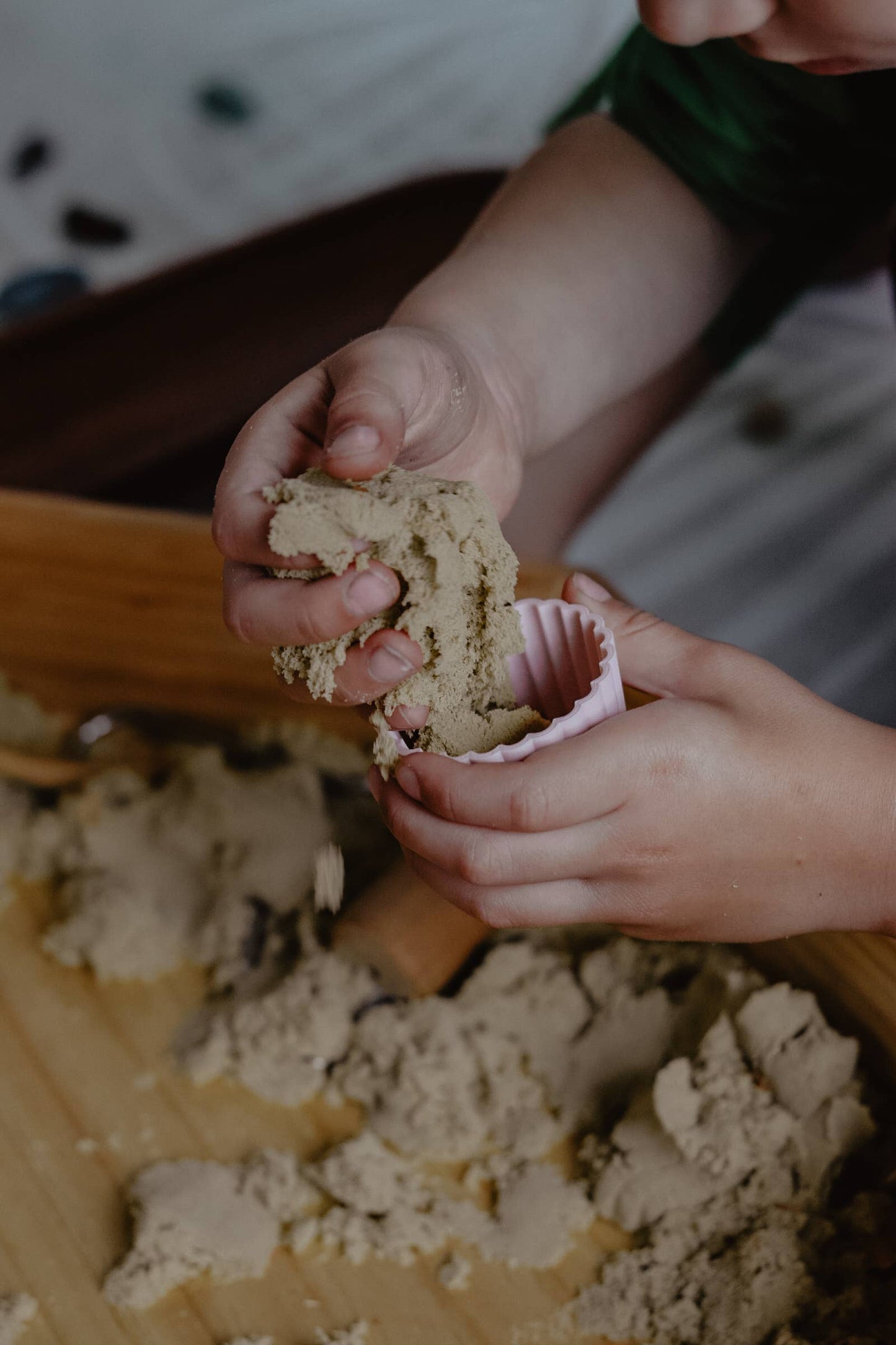 Cupcake Mould Set - 3 Pastel Eco Sensory Tool