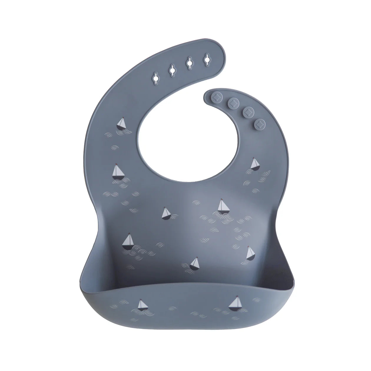 Silicone Baby Bib Boat