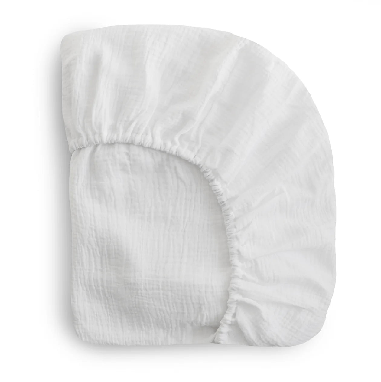 Muslin Crib Sheet White