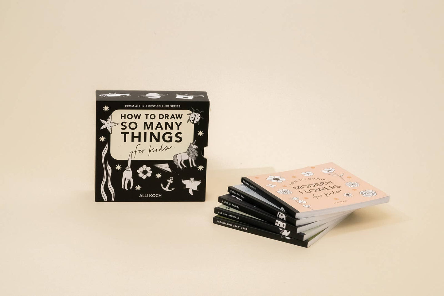 How to Draw So Many Things: Set of 5 Books for Kids