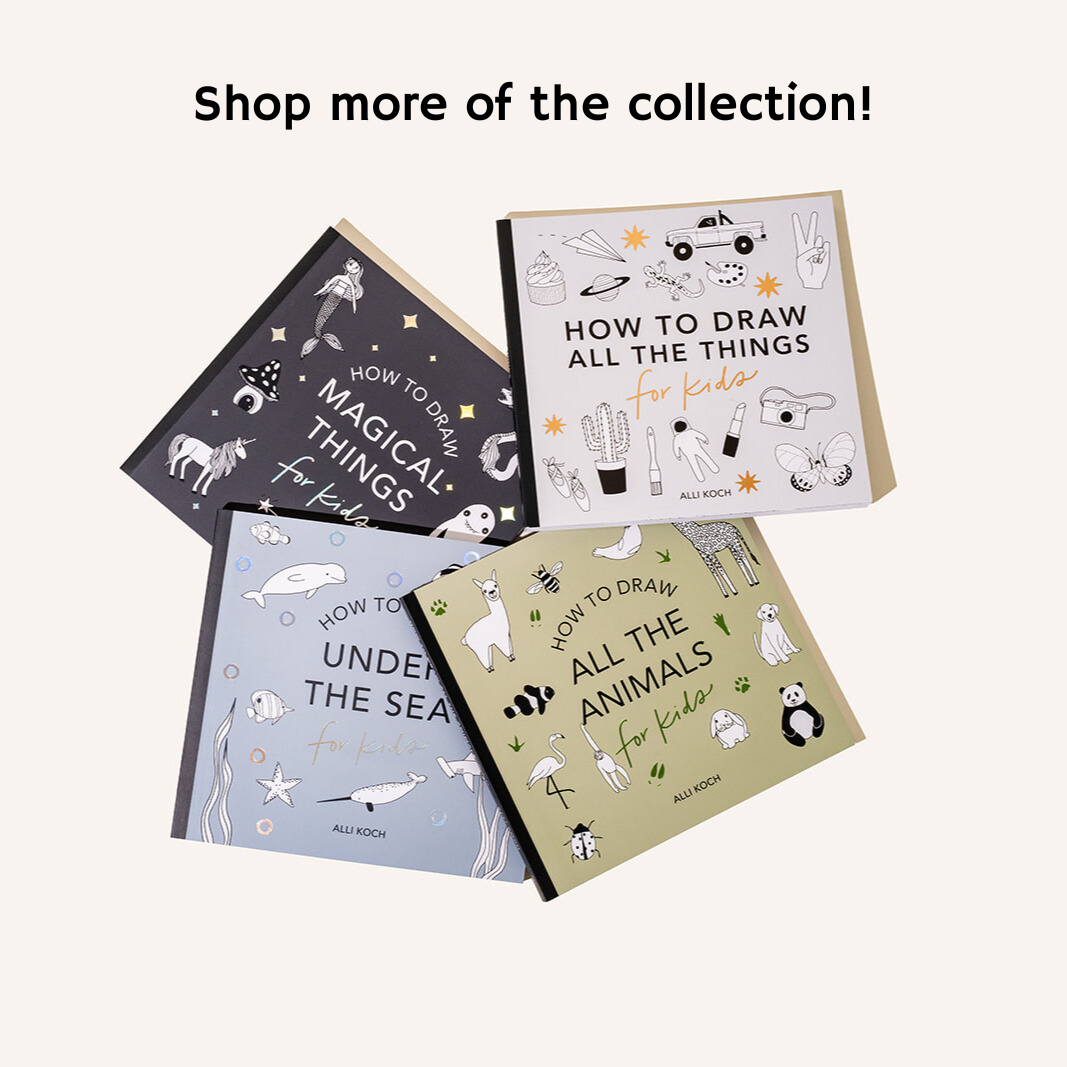 Under the Sea: A How to Draw Art Book for Kids (Travel Size)