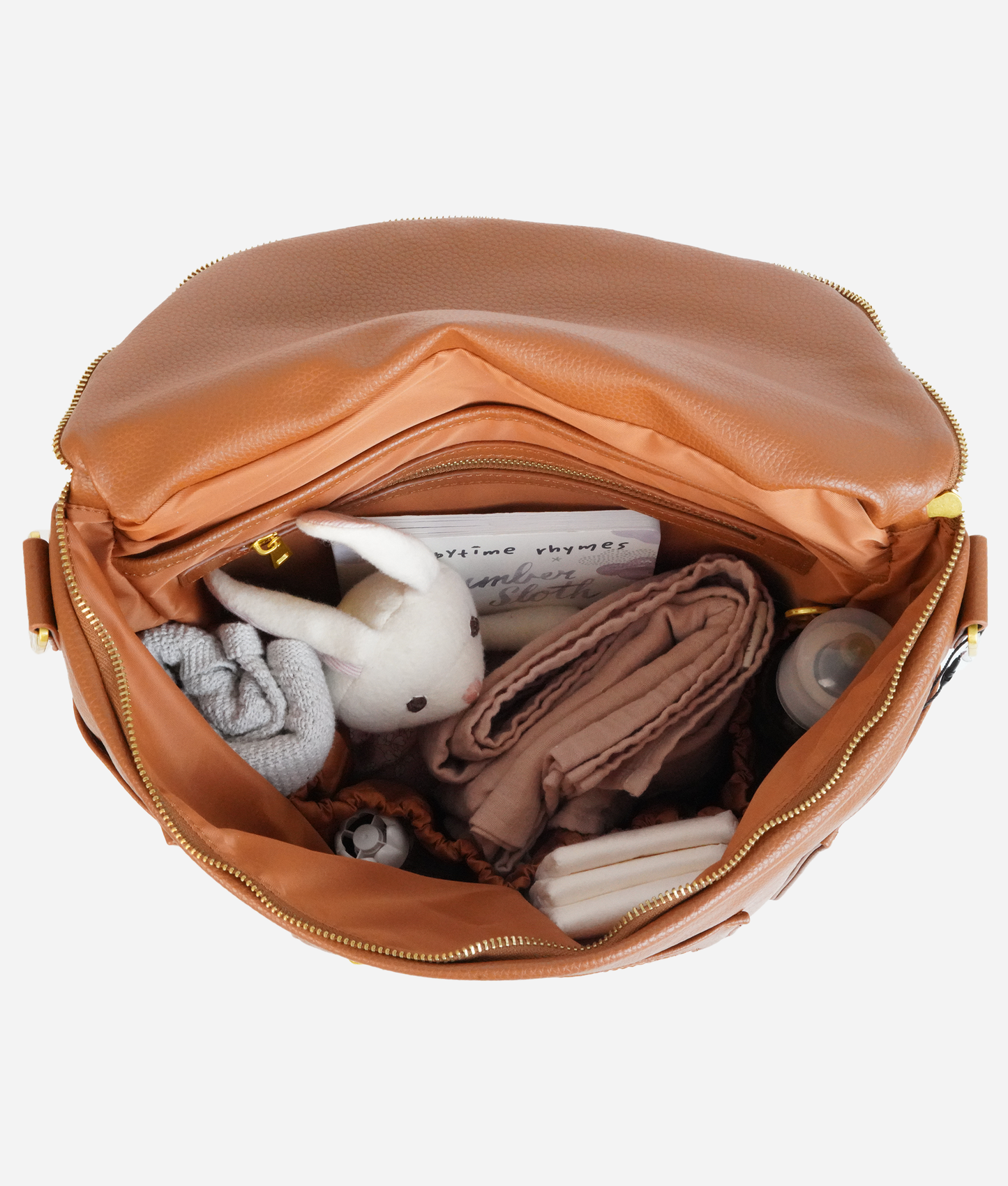 The Original Diaper Bag - Premium Faux Leather Backpack