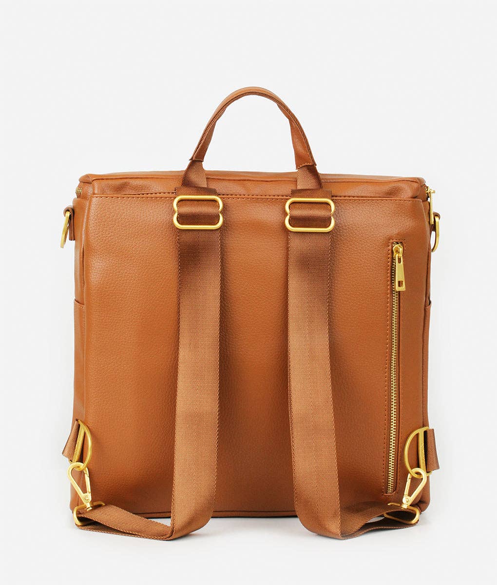 The Original Diaper Bag - Premium Faux Leather Backpack