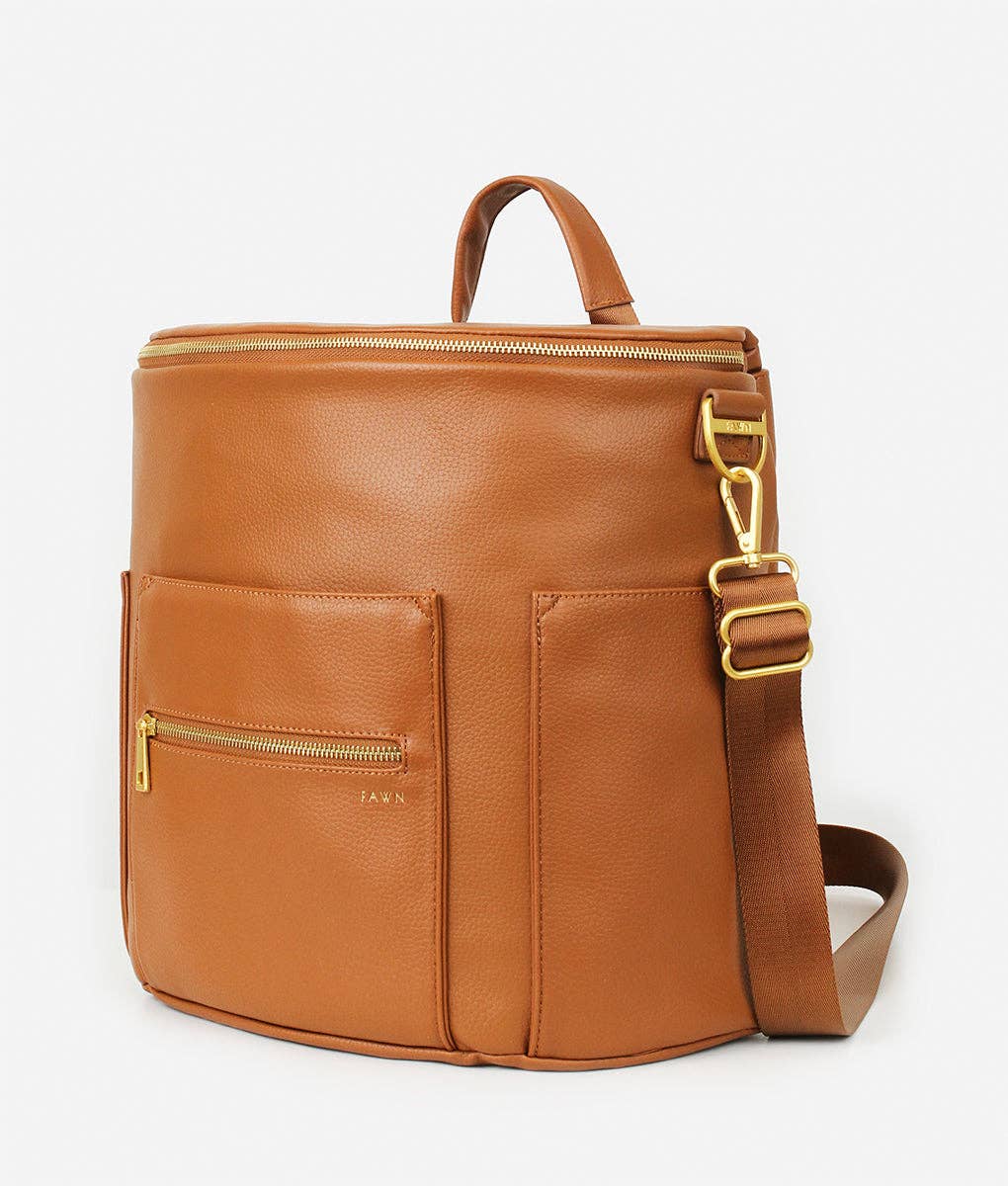 The Original Diaper Bag - Premium Faux Leather Backpack