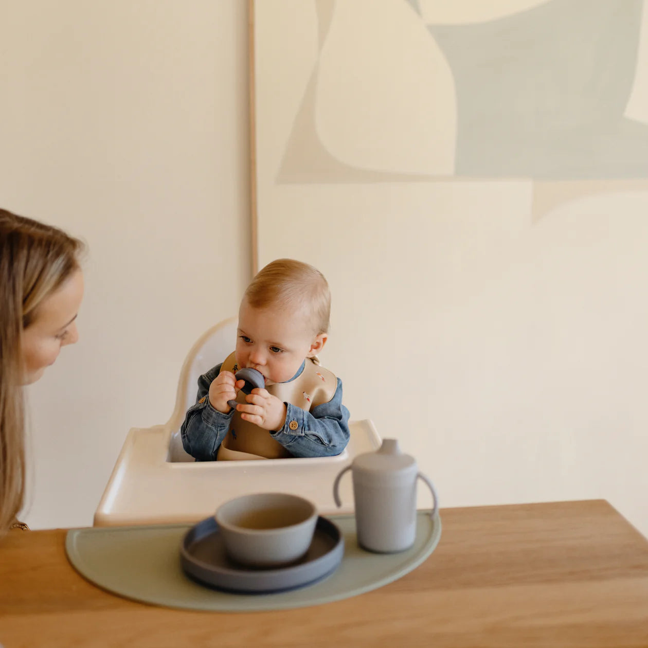Silicone Placemat Stone