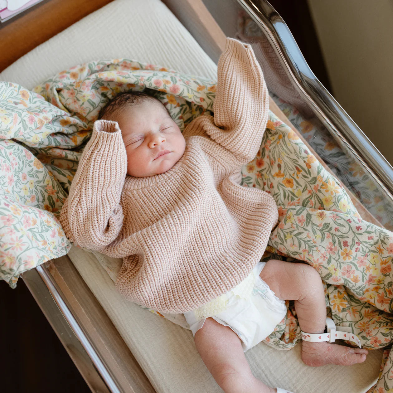 Muslin Crib Sheet Fog