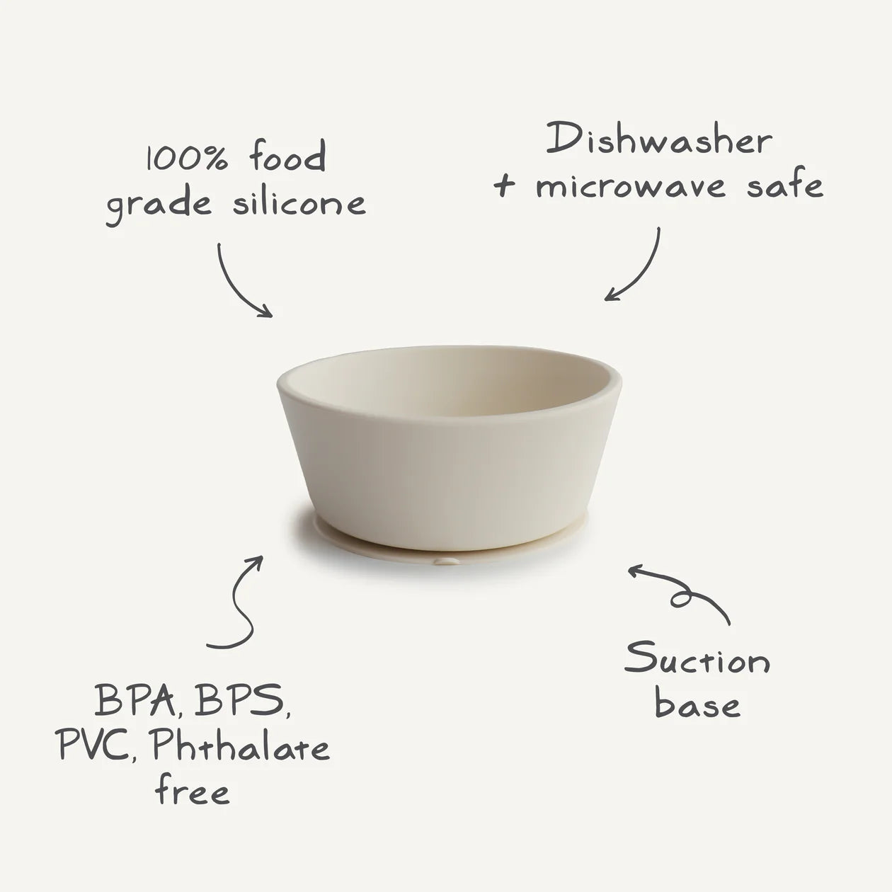 Silicone Suction Bowl Blush