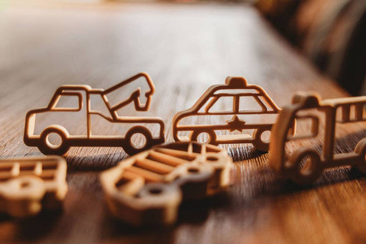 Service Vehicle Cutter Set - Eco Playdough Tool