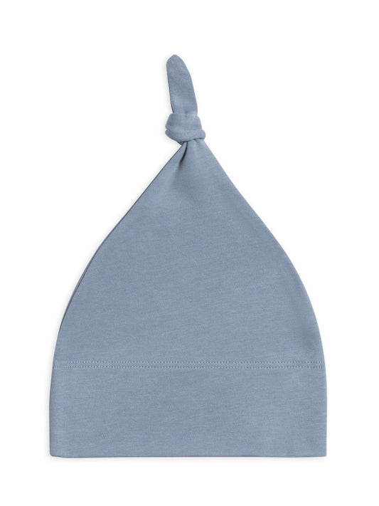 Organic Baby Classic Knotted Hat - Rain