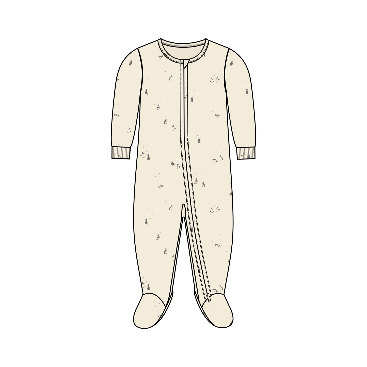 Peyton Zipper Sleeper - Holiday Collection