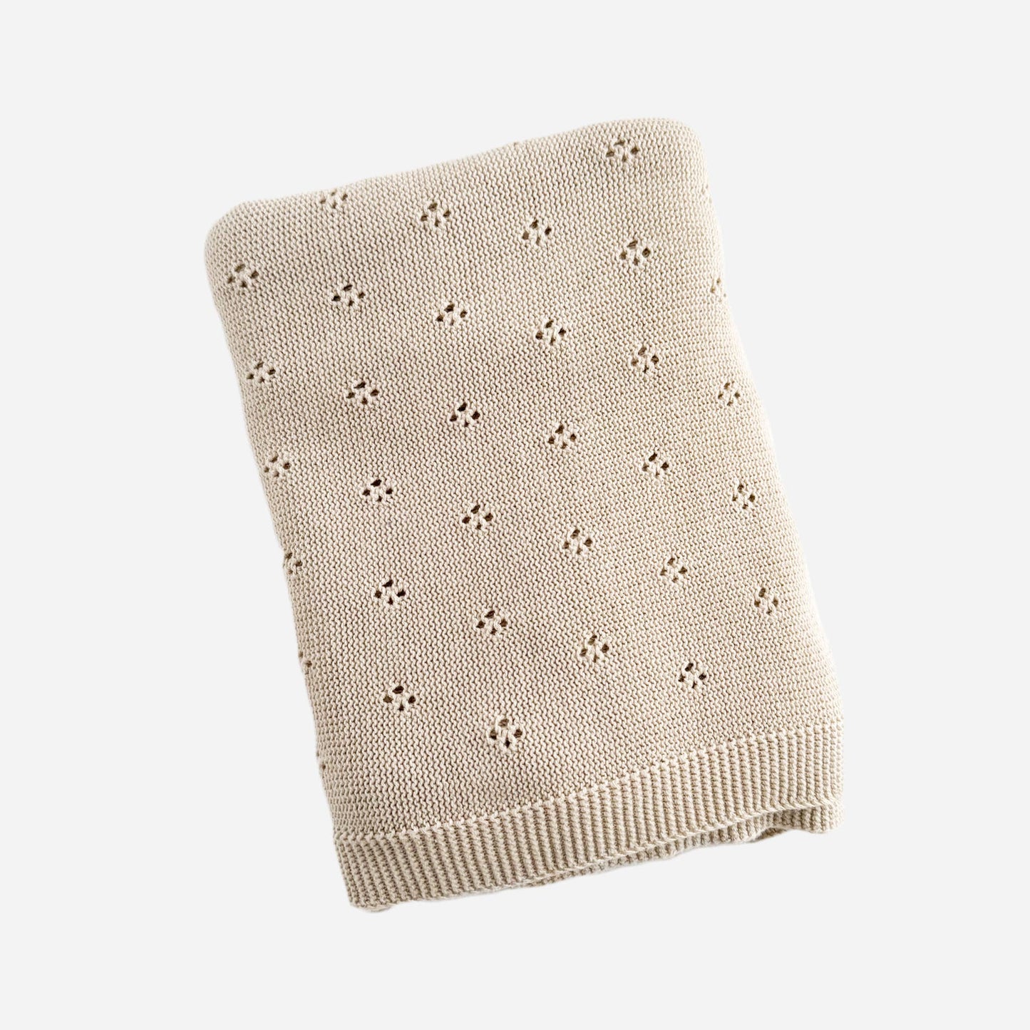 Heirloom Pique Blanket Birch Organic Cotton Baby Gift Summer