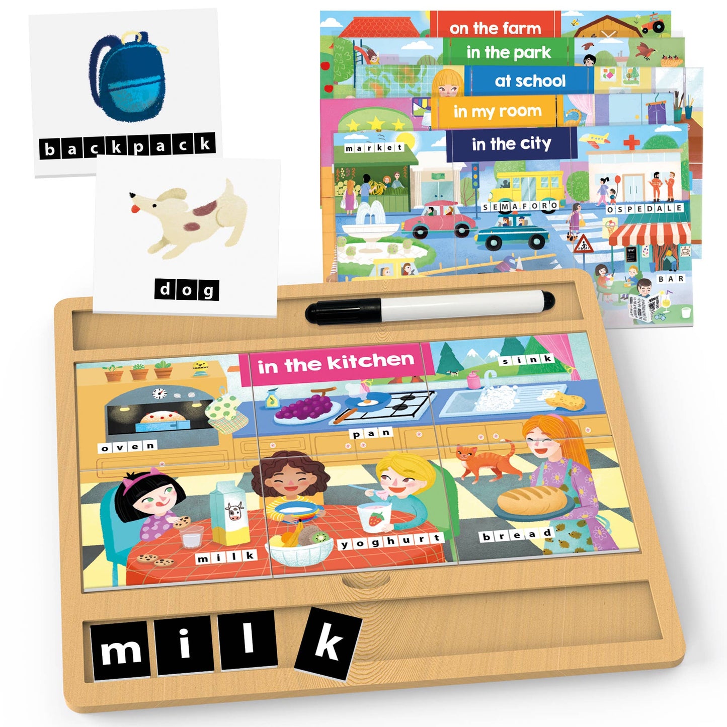 First Writing Encyclopedia Montessori - Preschool Toy