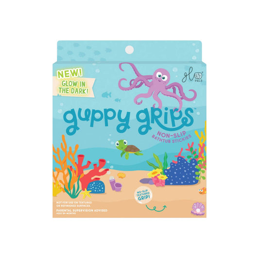 Glo Pals Guppy Grips - Glow In The Dark! 