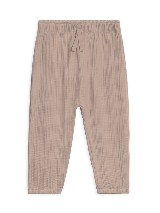 Organic Baby & Kids Piper Muslin Pants - Beige