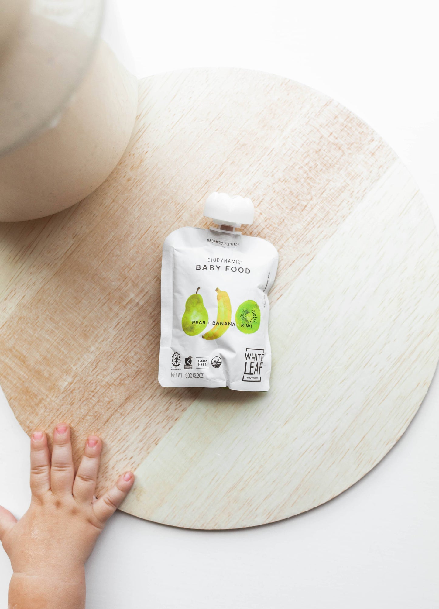 Organic Pear+Banana+Kiwi Puree