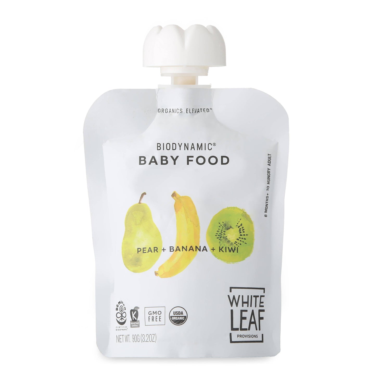 Organic Pear+Banana+Kiwi Puree