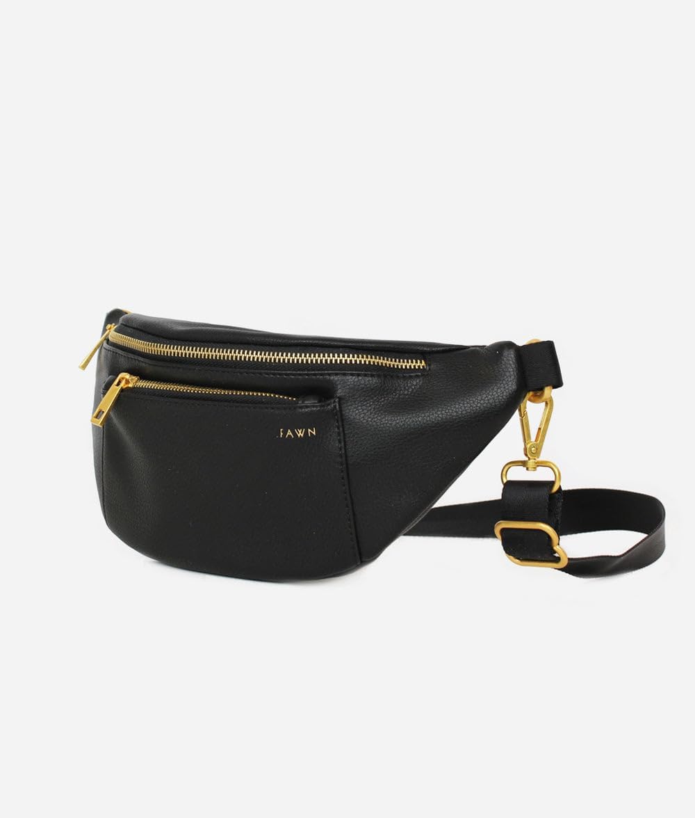 The Fawny Pack - Faux Leather Fanny Pack - Crossbody Bag