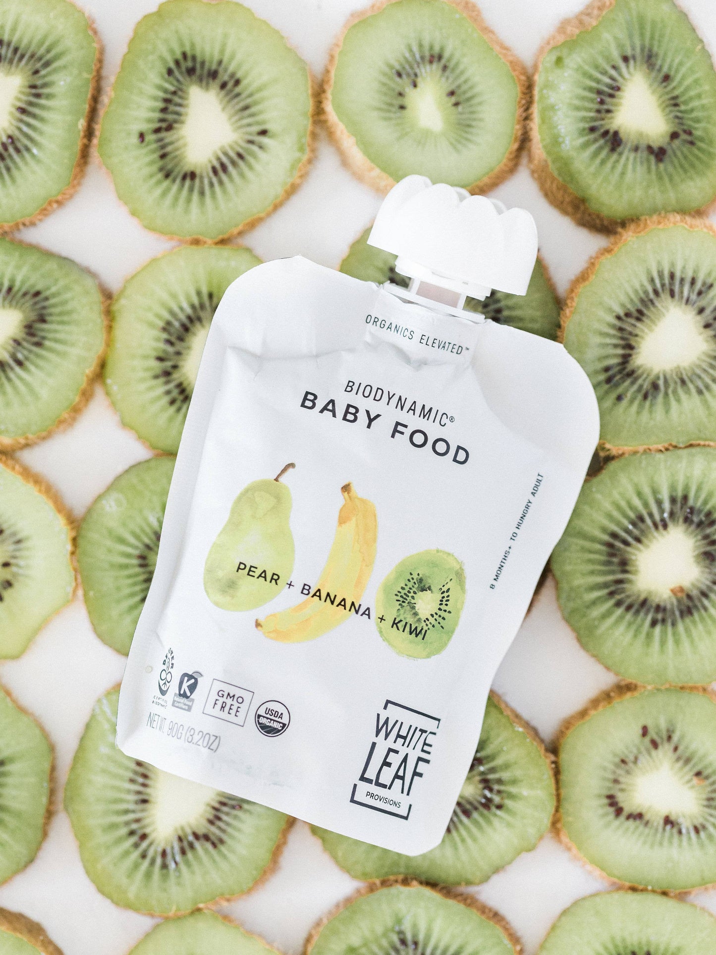 Organic Pear+Banana+Kiwi Puree