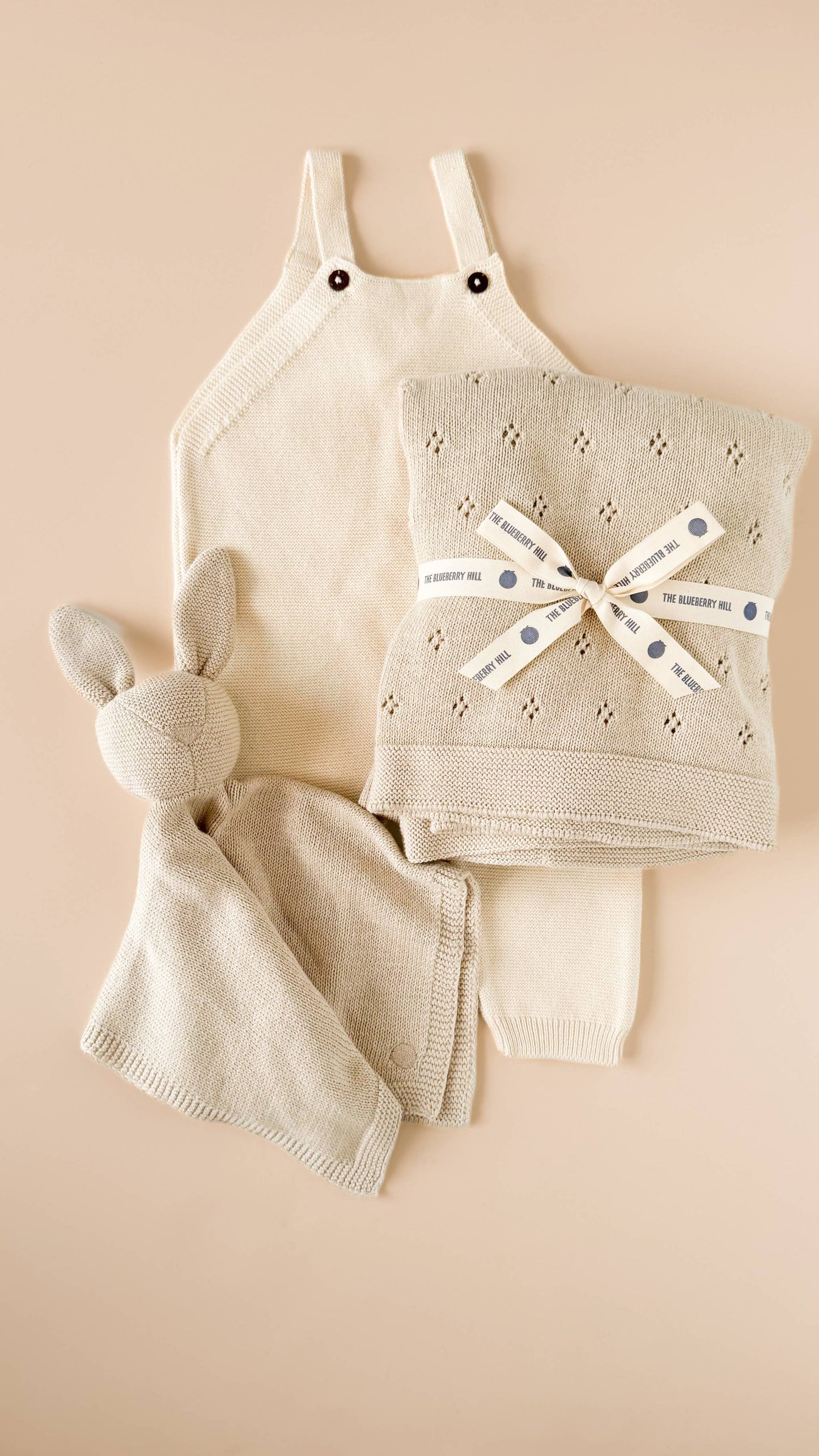 Heirloom Pique Blanket Birch Organic Cotton Baby Gift Summer