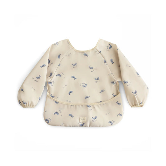 Long Sleeve Bib Whales