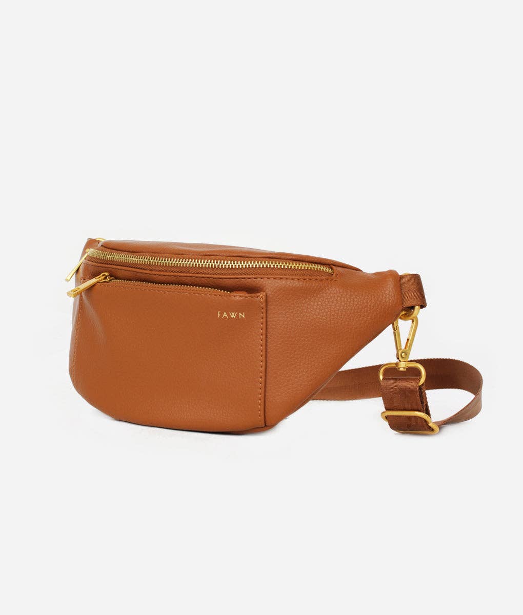 The Fawny Pack - Faux Leather Fanny Pack - Crossbody Bag