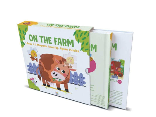 Magnetic Level-Up - On The Farm by Little Genius Books
