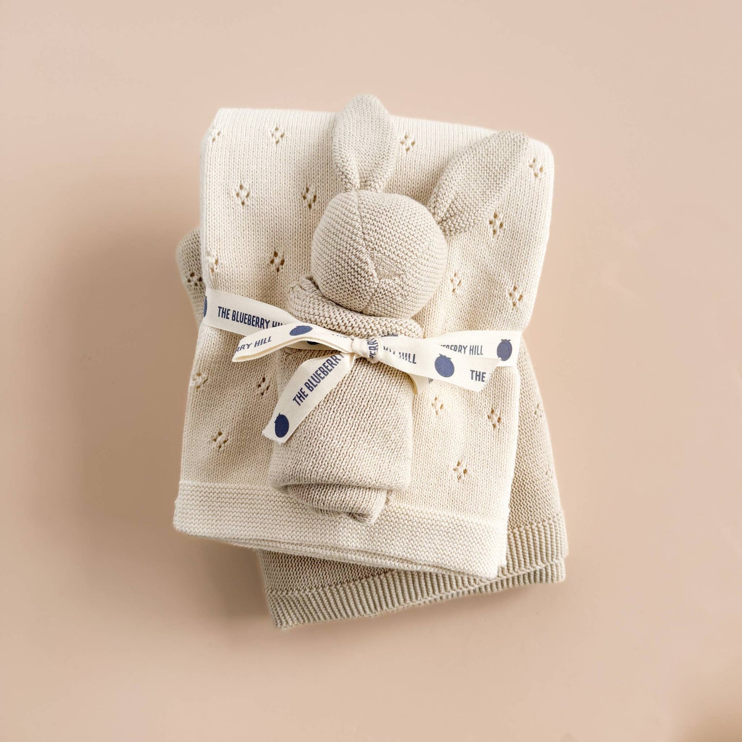 Heirloom Pique Blanket Birch Organic Cotton Baby Gift Summer