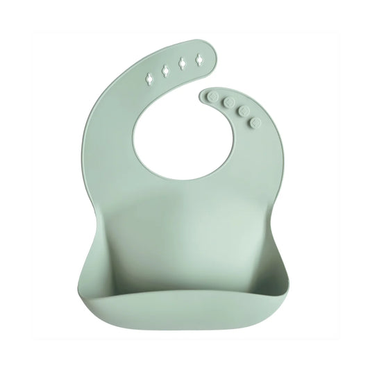 Silicone Baby Bib Cambridge Blue