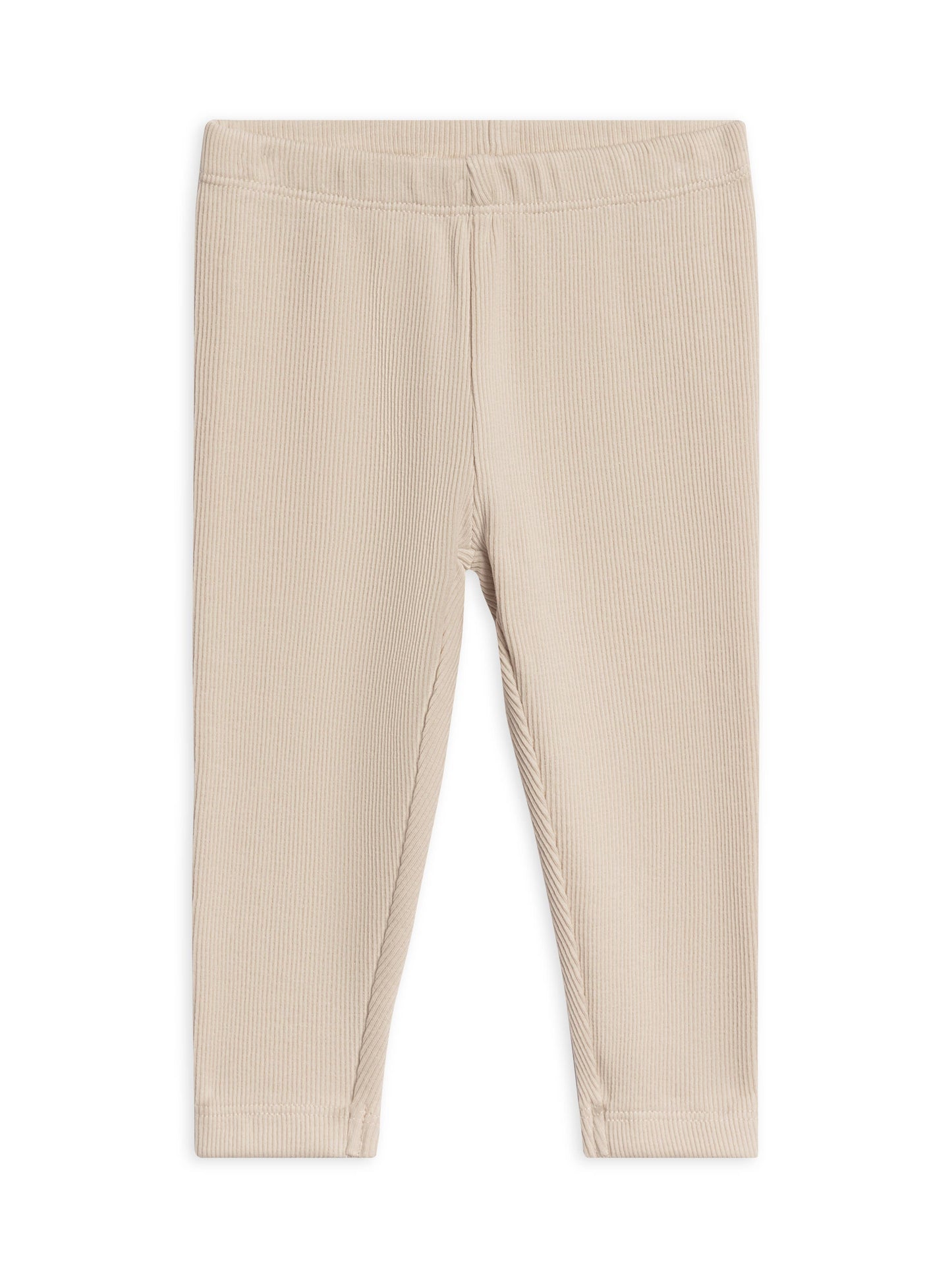 Organic Baby & Kids Lennon Ribbed Leggings - Oat