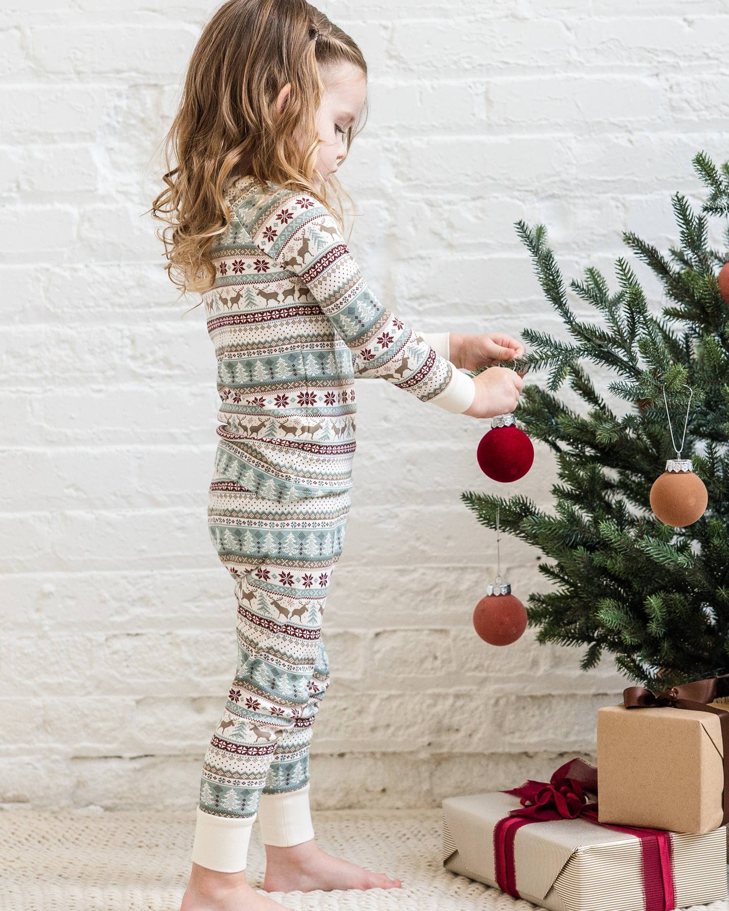2 Piece Long Sleeve Jammie Set - Holiday Collection