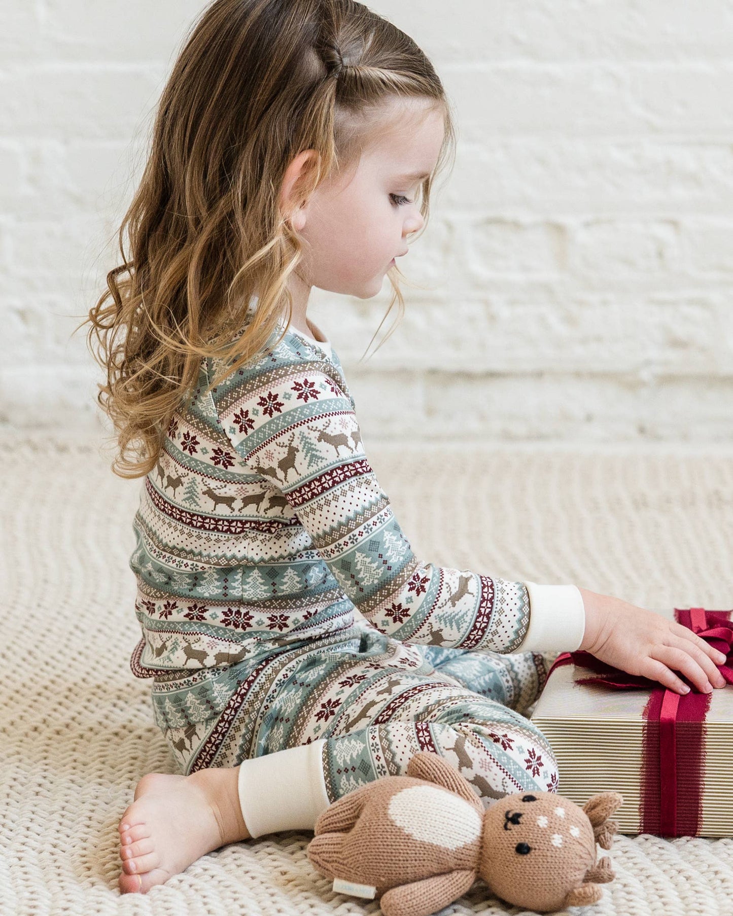 2 Piece Long Sleeve Jammie Set - Holiday Collection